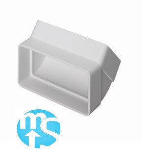110mm x 54mm Vertical 45° Degree Bend