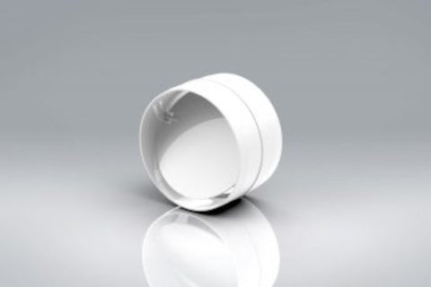 100mm Round Ducting Straight Connector with Damper