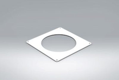 6" 150mm Round Ducting Wall Plate