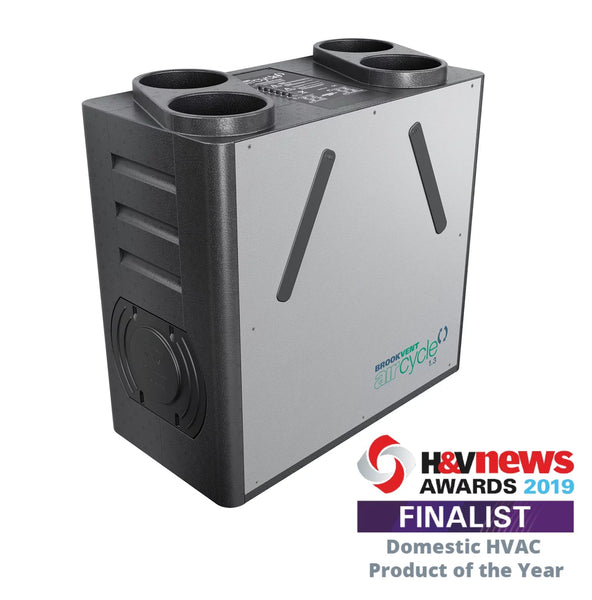 Brookvent Aircycle 1.3+ Floor Mount Whole House MVHR System – Mouldstop Ltd