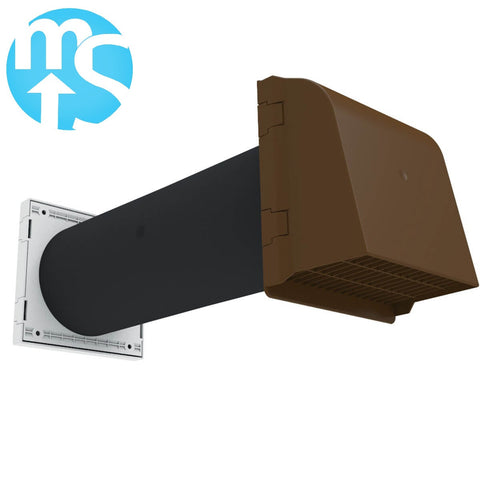 Manthorpe G900 5" Core Ventilator BROWN