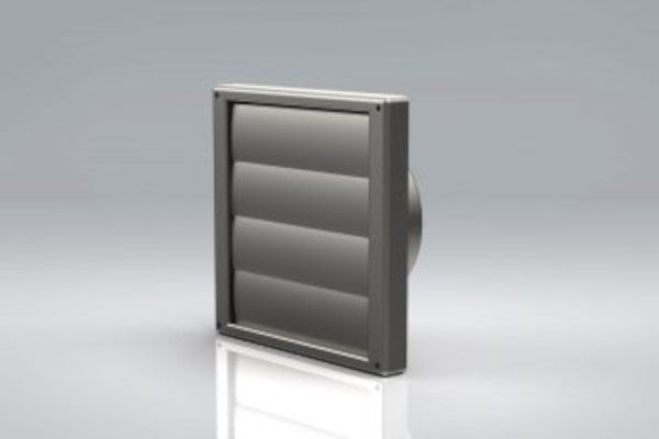 Stainless Steel 150mm 6 Gravity Flap Vent *Perfect for intermittent f –  Mouldstop Ltd