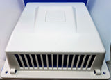 Vectaire Elix ELX1003DTLV 4" (100mm) Centrifugal Continuous Extract Fan (Low Volt) SELV & Vectaire 100mm - 150mm DMEV White Cowl **BUNDLE**