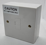 1 amp Fused Spur & Back Box (Pattress)