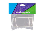 110mm x 54mm Vent-a-Pack Flat Channel Clip (2 per Pack)