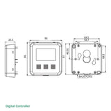 Brookvent Aircycle 1.3+ Digital Floor Mount Whole House MVHR System
