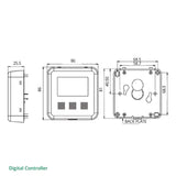 Brookvent Aircycle 1.3 Digital Floor Mount Whole House MVHR System