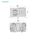 Brookvent Aircycle 1.3 Floor Mount Whole House MVHR System