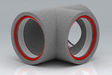 Thermal 125mmØ Round T-Piece with female connectors (Box of 8)