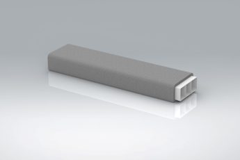 Thermal 220x90mm Rectangular I metre with 1 male connector