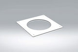 4" 100mm Rigid Round Ducting Wall Plate