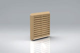 125mm (5") Louvered Grille with Flyscreen