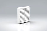 125mm (5") Louvered Grille with Flyscreen