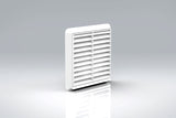 150mm Louvered Grille with Flyscreen