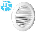 125mm (5") White Round Grill - Internal or External Use
