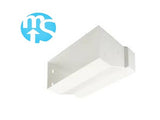 220mm x 90mm Megaduct Double Airbrick Adapter *Large Flat Channel Ducting*