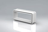 Verplas 220mm x 90mm Rectangular Self-Seal Coupler Duct to Fitting