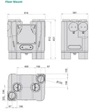 Brookvent Aircycle 4.1 Floor Mount Whole House MVHR System