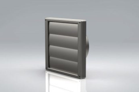 Stainless Steel 150mm 6" Gravity Flap Vent *Perfect for intermittent fans*